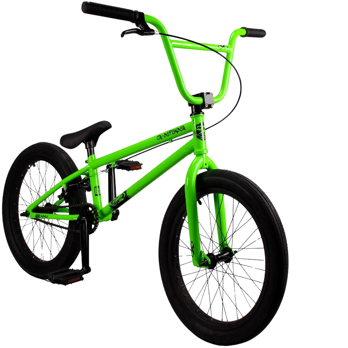 Bicicleta Aro 21 Pro-X BMX Defender Verde Neon | Arosul Bike